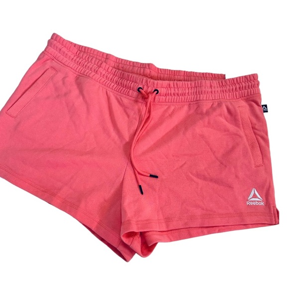 Reebok Women's Plus Size Relaxed Fit Running Short, Coral, XXXL - Picture 1 of 9